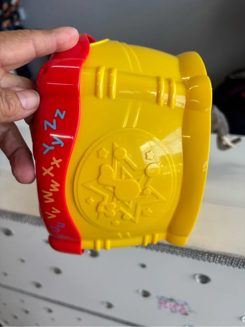 VTech Sort & Discover Drum Toy - Yellow and Red
